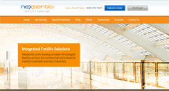 Desktop Screenshot of nexsentio.com